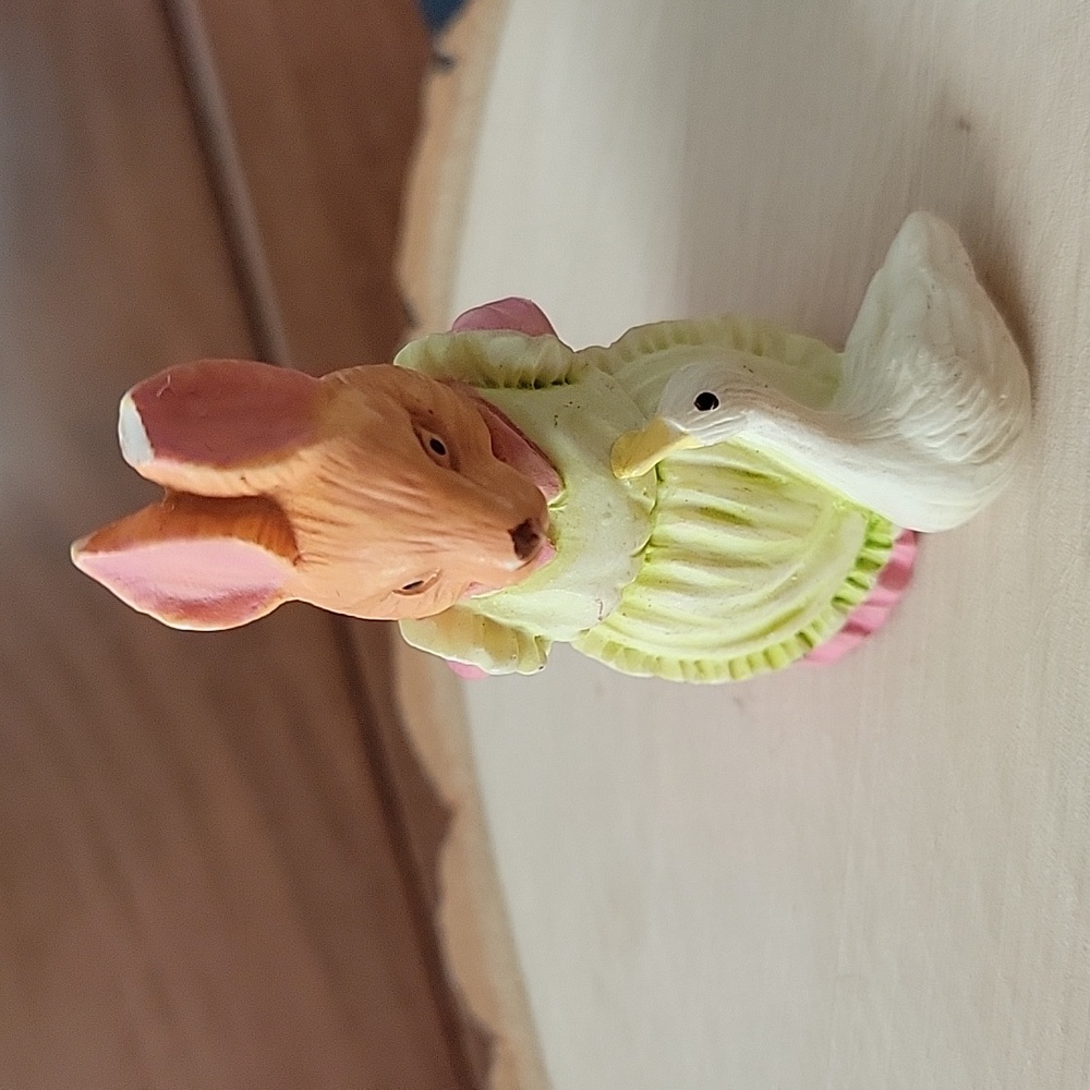 Handcrafted Rabbit Figurines Set - Multicolor - Picture 9 of 10